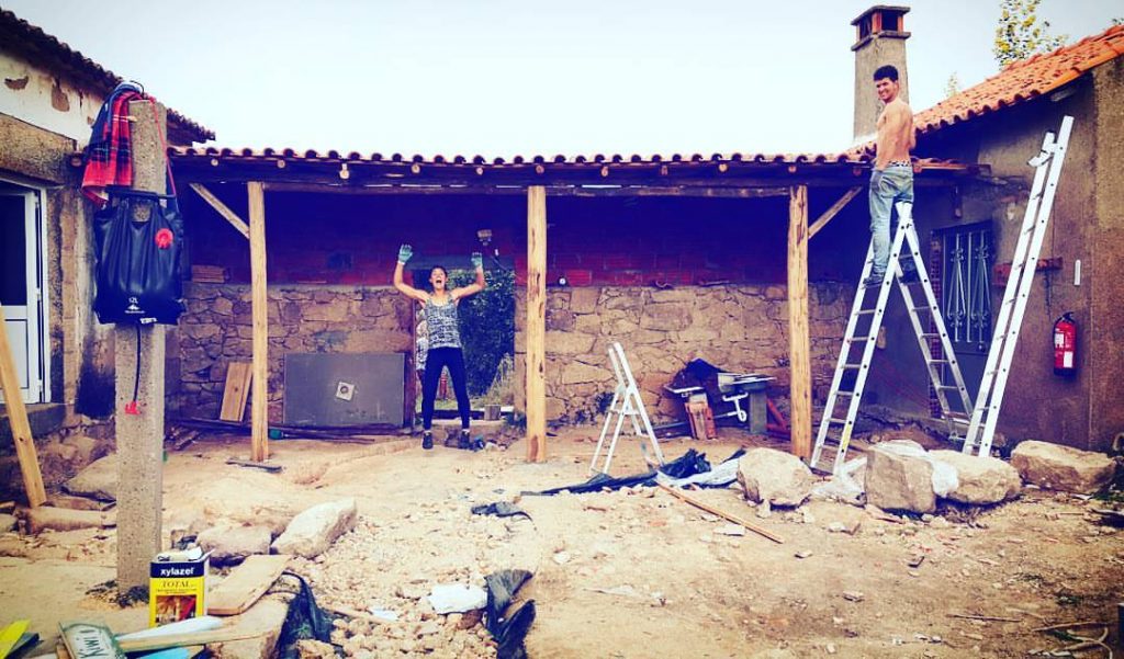 volunteering natural building