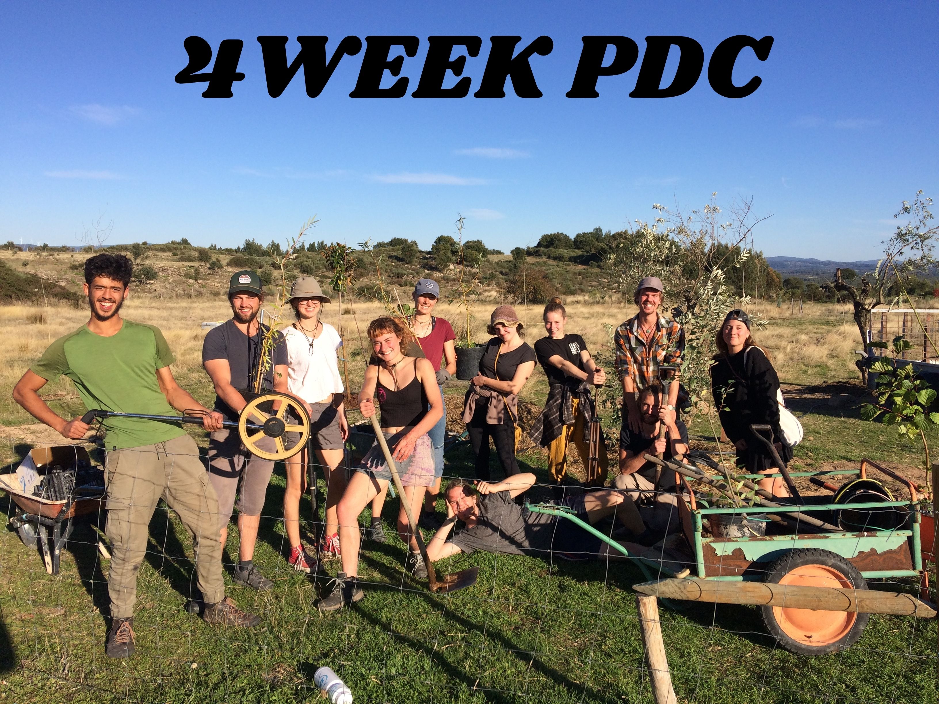 4 week Permaculture Design Course PDC Portugal Keela Yoga Farm