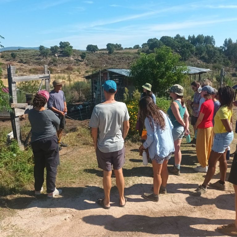 A tour of a different established permaculture system every day
