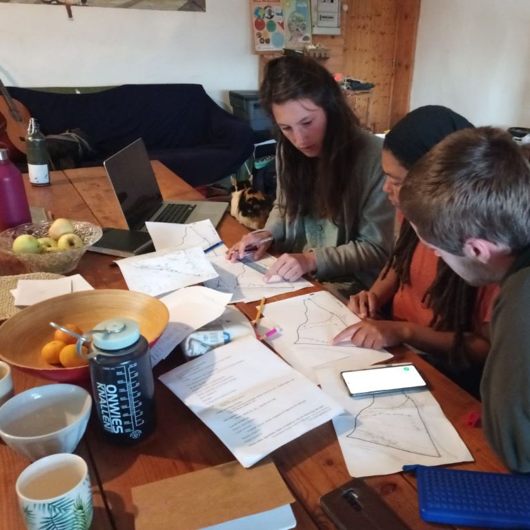 Permaculture design work. Preparing you for your own project