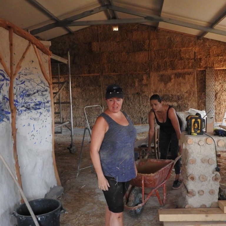 Natural Building - Straw bale community house