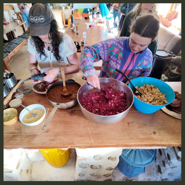 Enjoy organic nutritious food